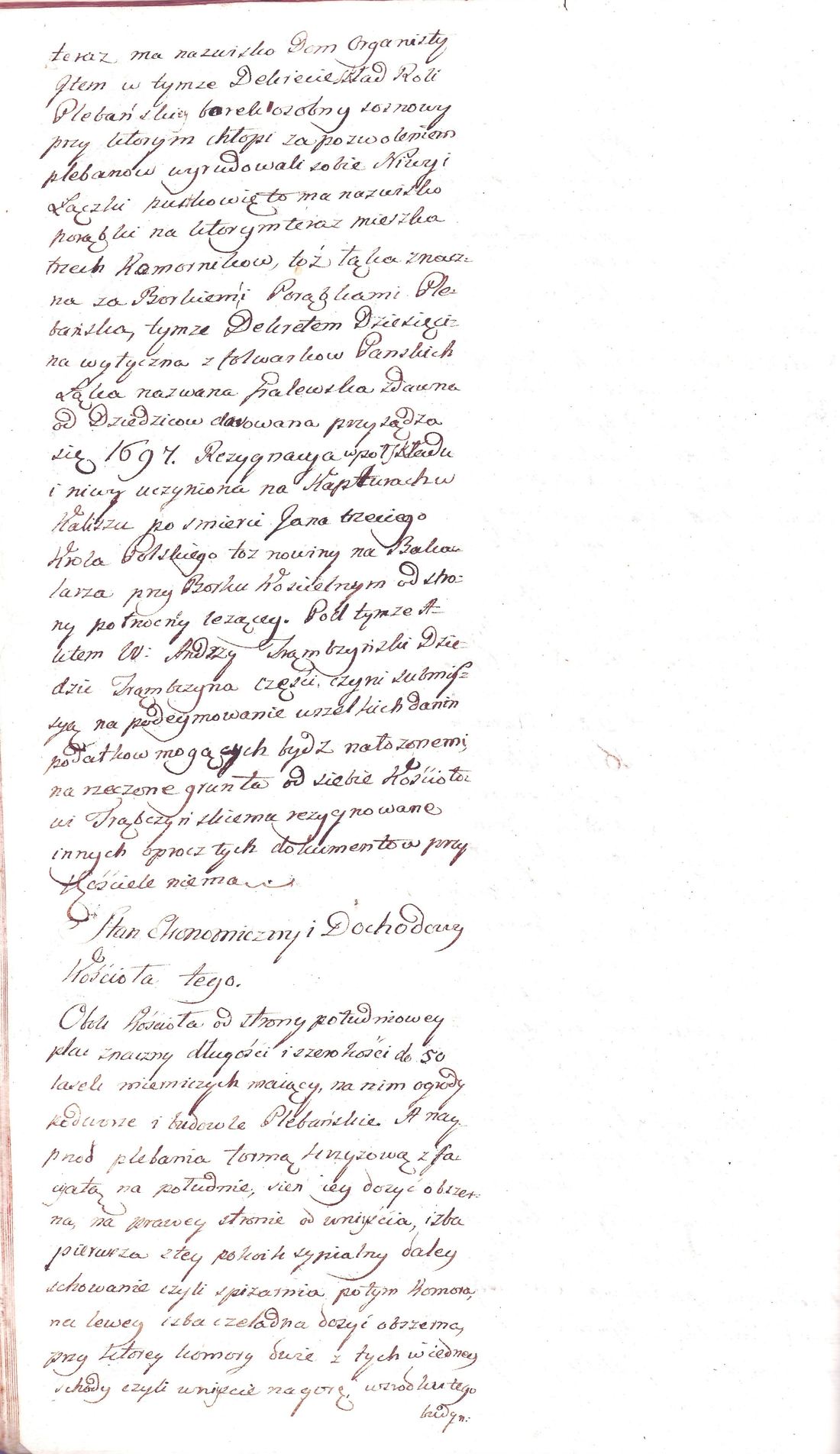 Manuscript page 8 of letter 1