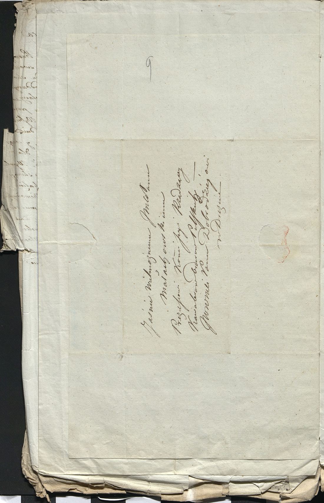 Manuscript page 2 of letter 3