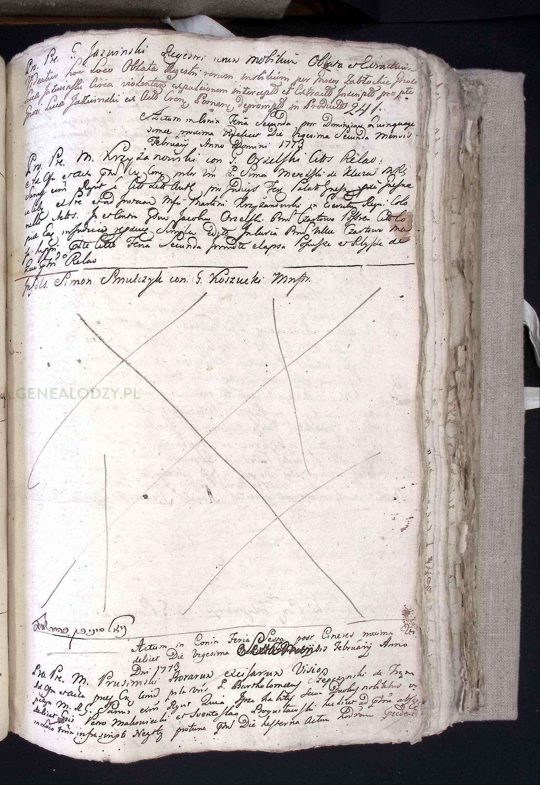 Manuscript page 1 of letter 8