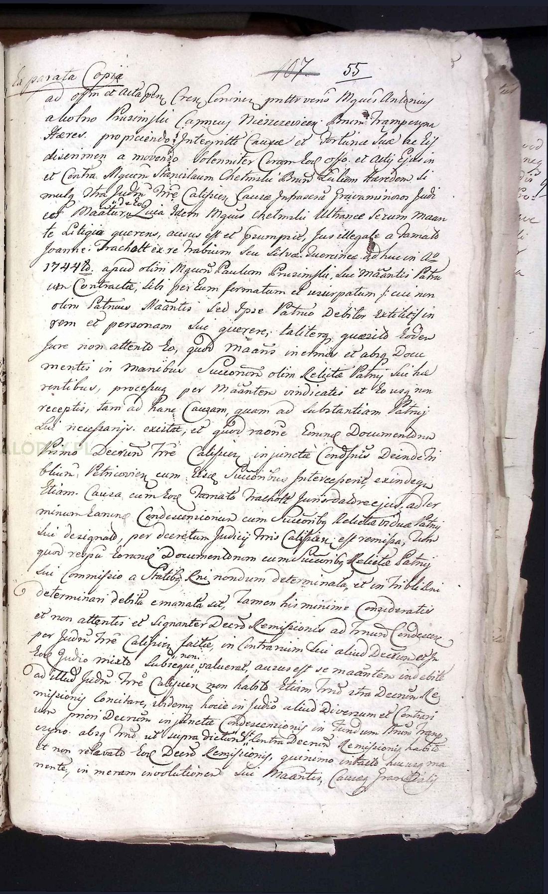 Manuscript page 2 of letter 3