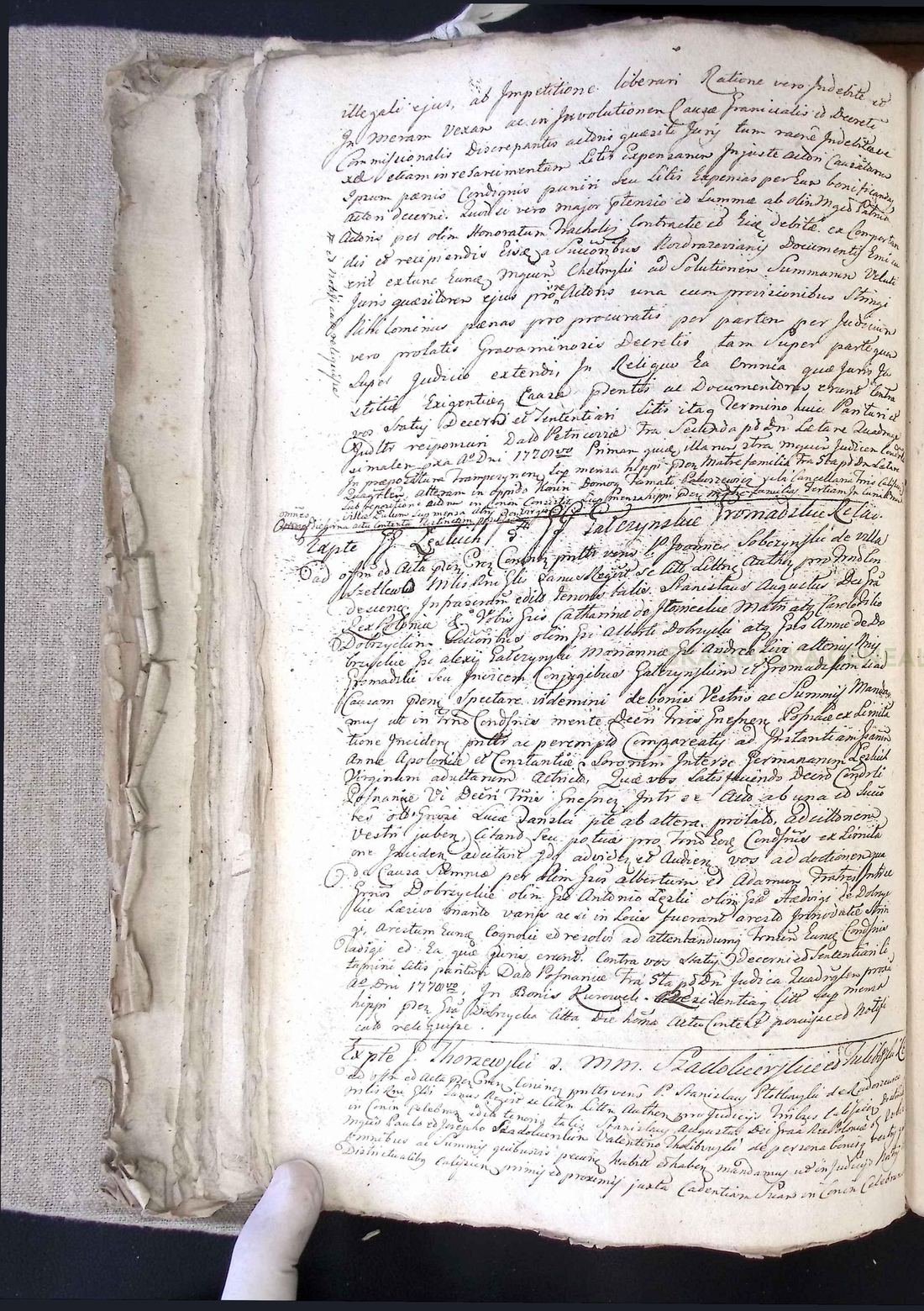 Manuscript page 2 of letter 8