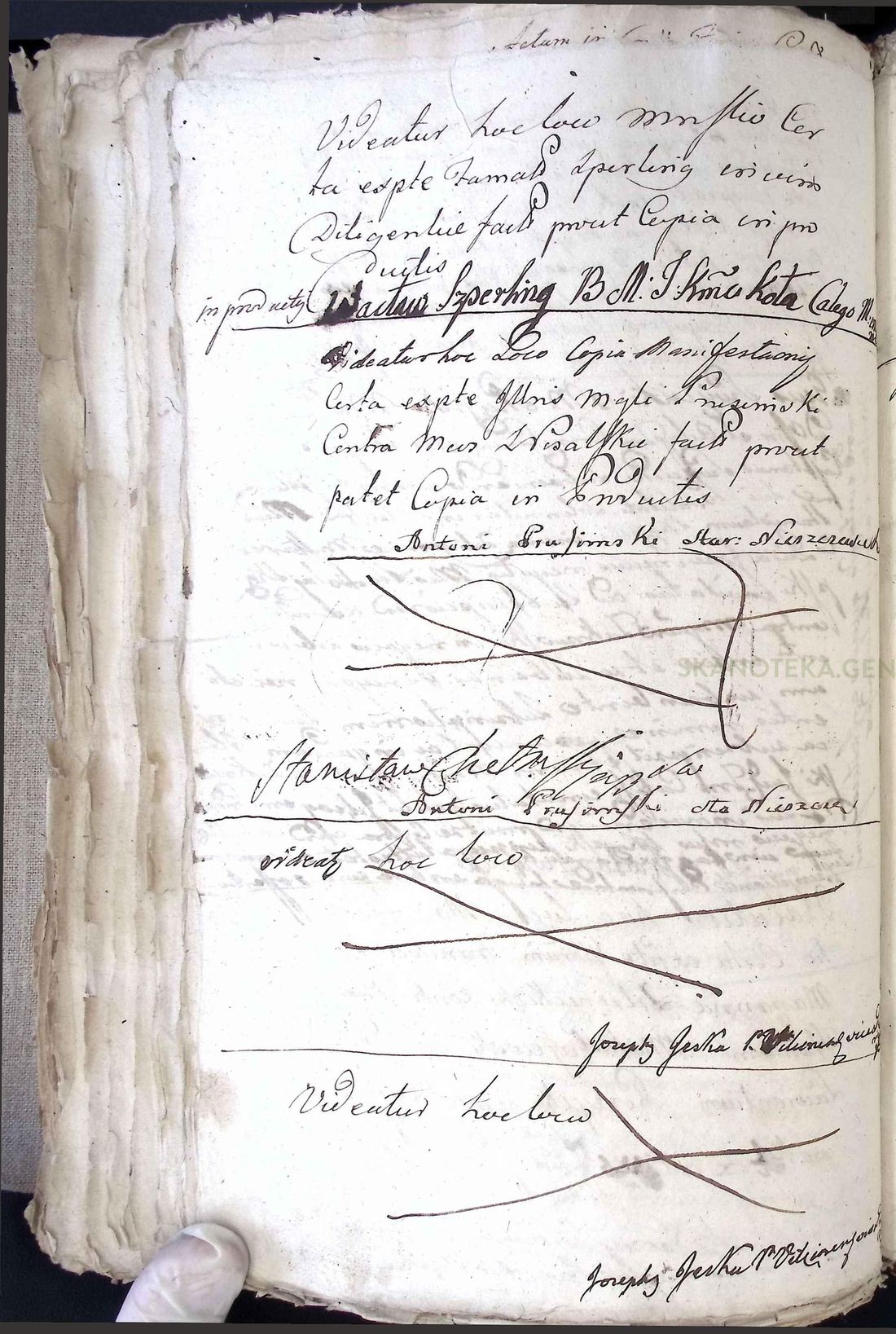 Manuscript page 1 of letter 13
