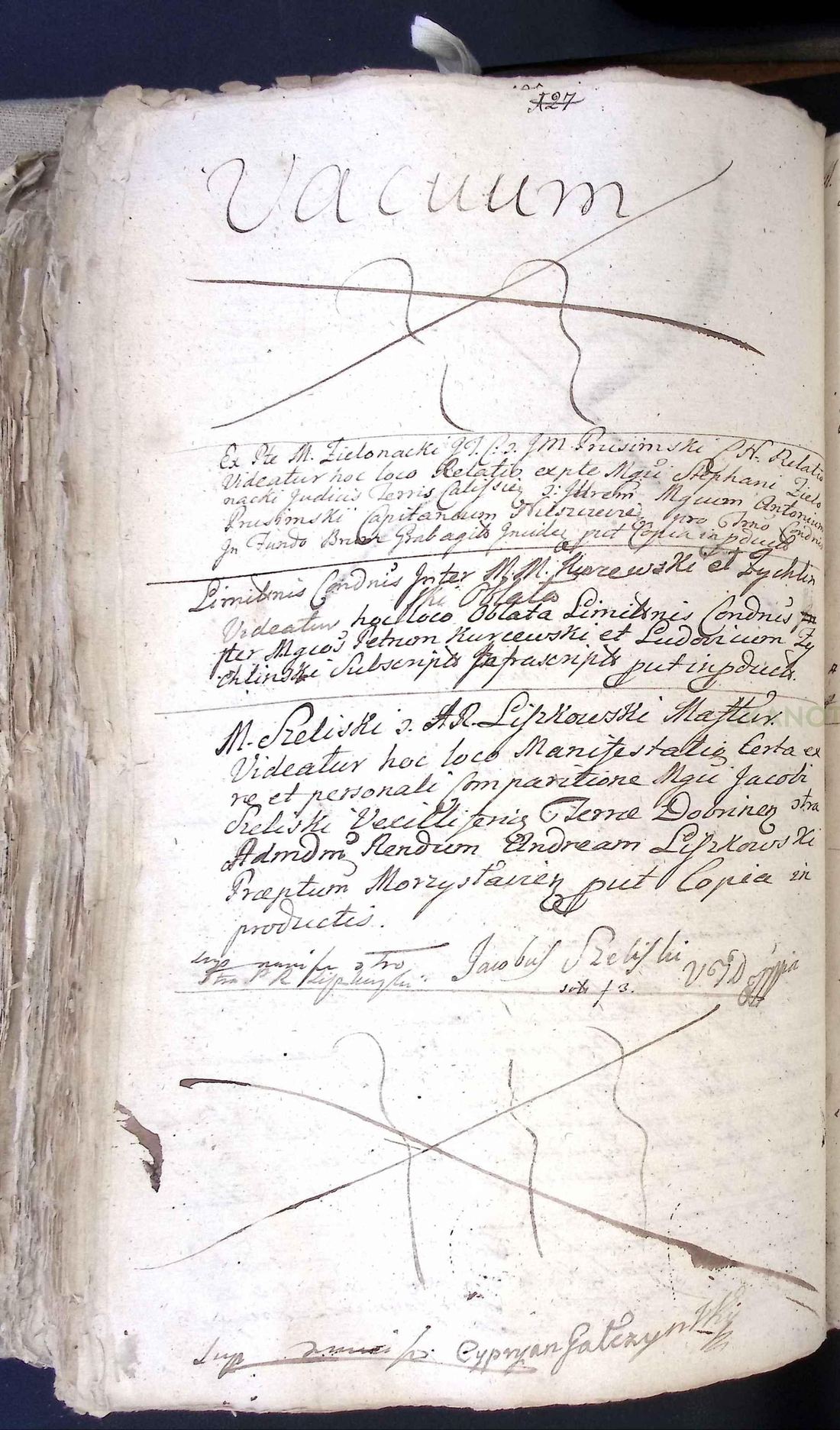 Manuscript page 1 of letter 2