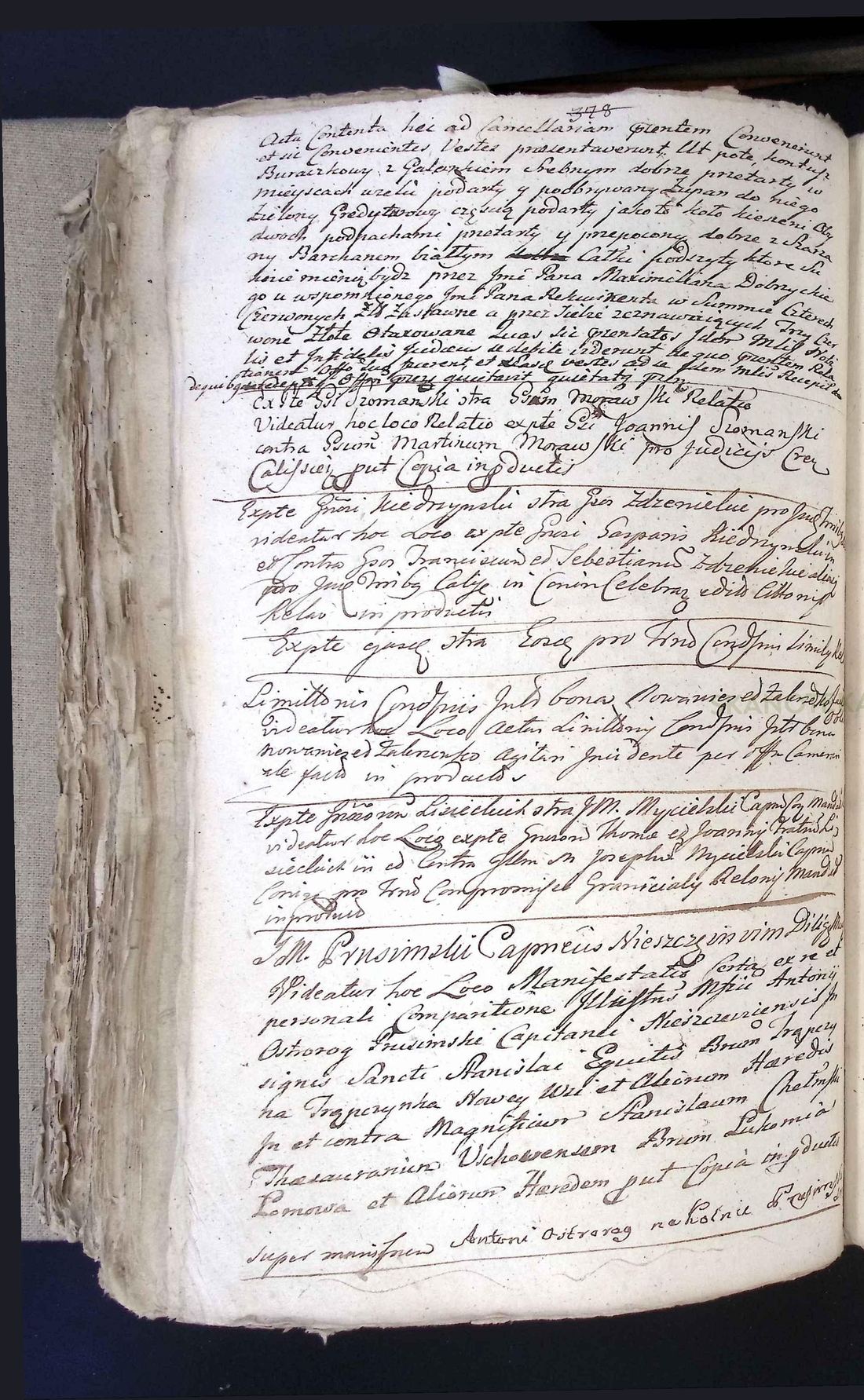 Manuscript page 1 of letter 3