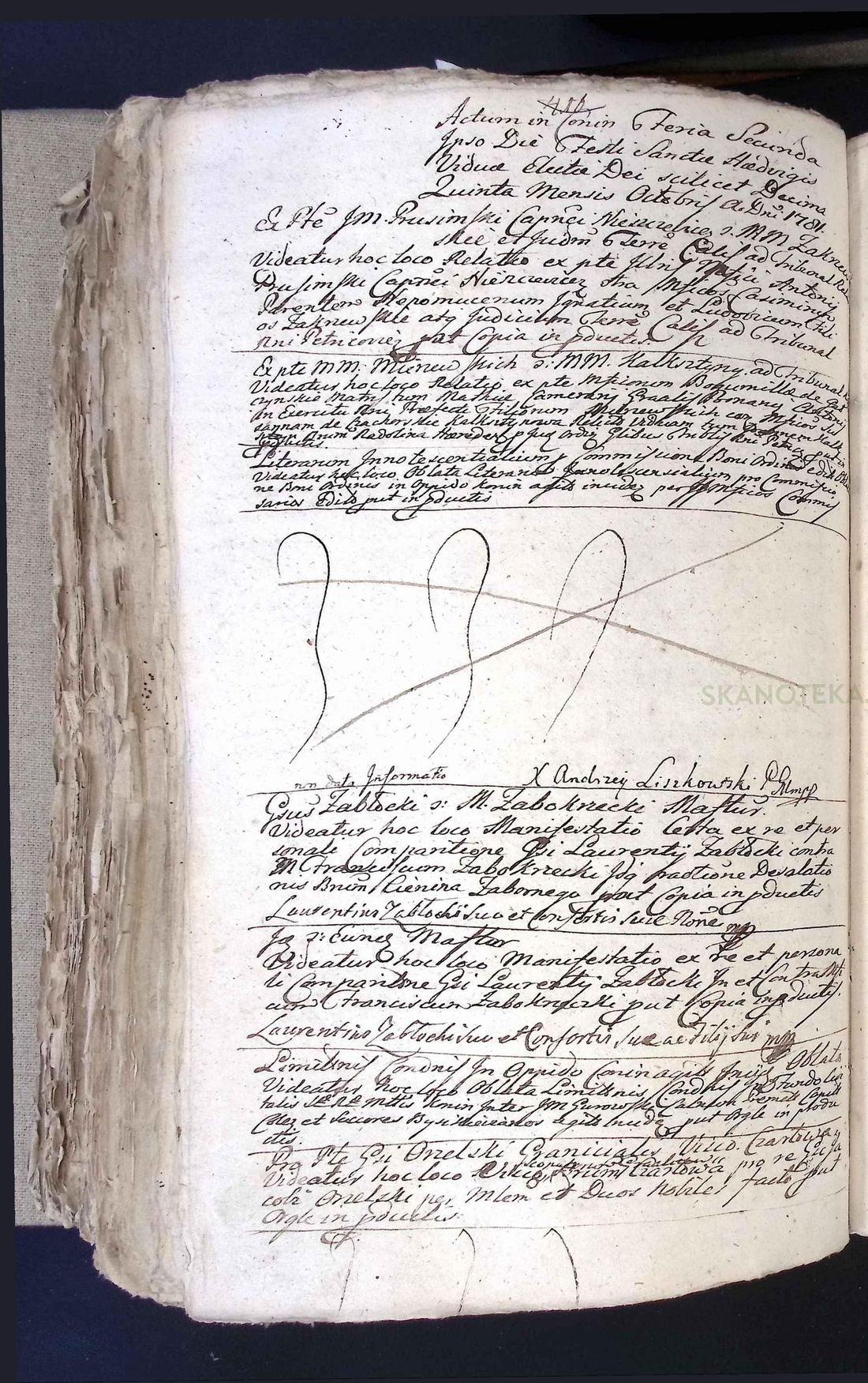 Manuscript page 1 of letter 4