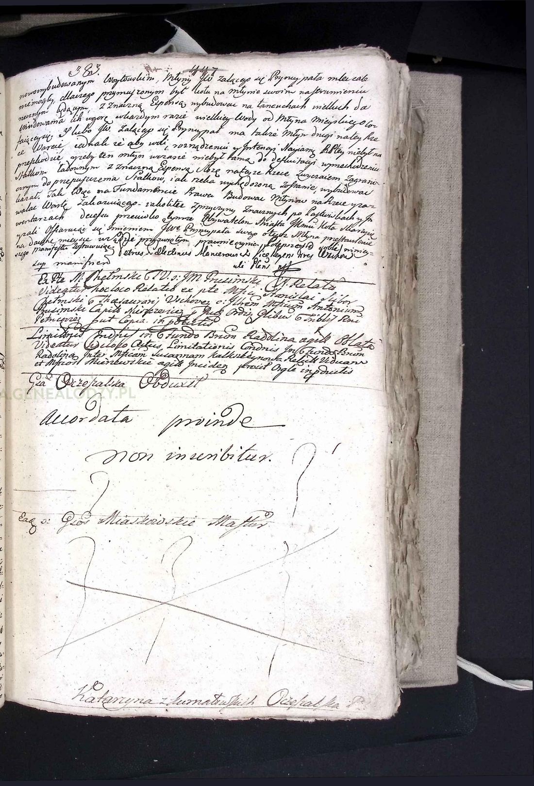 Manuscript page 1 of letter 7