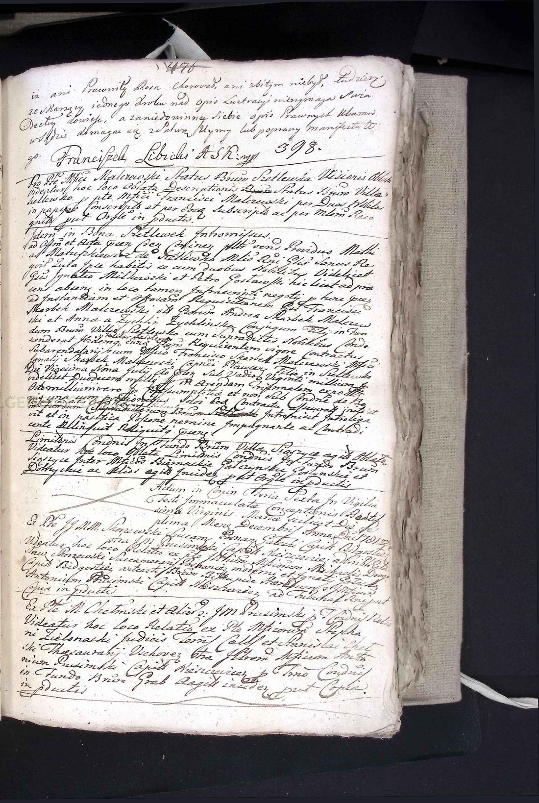 Manuscript page 1 of letter 9