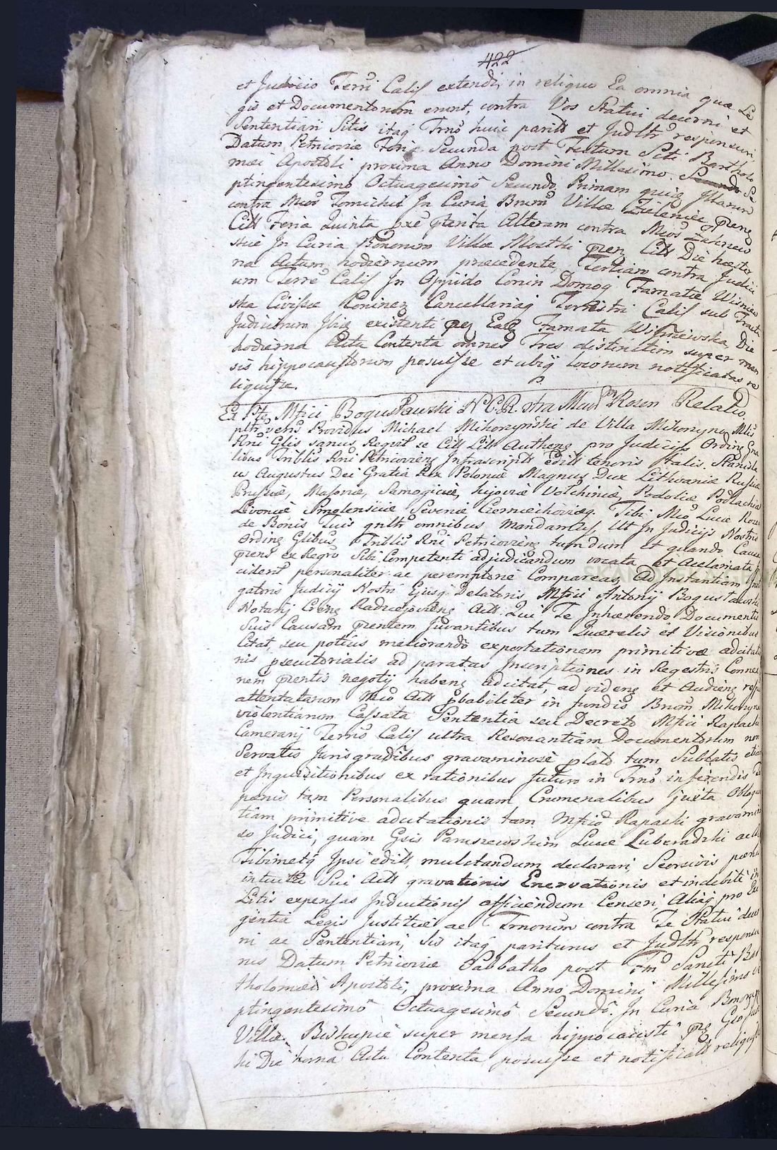 Manuscript page 4 of letter 23