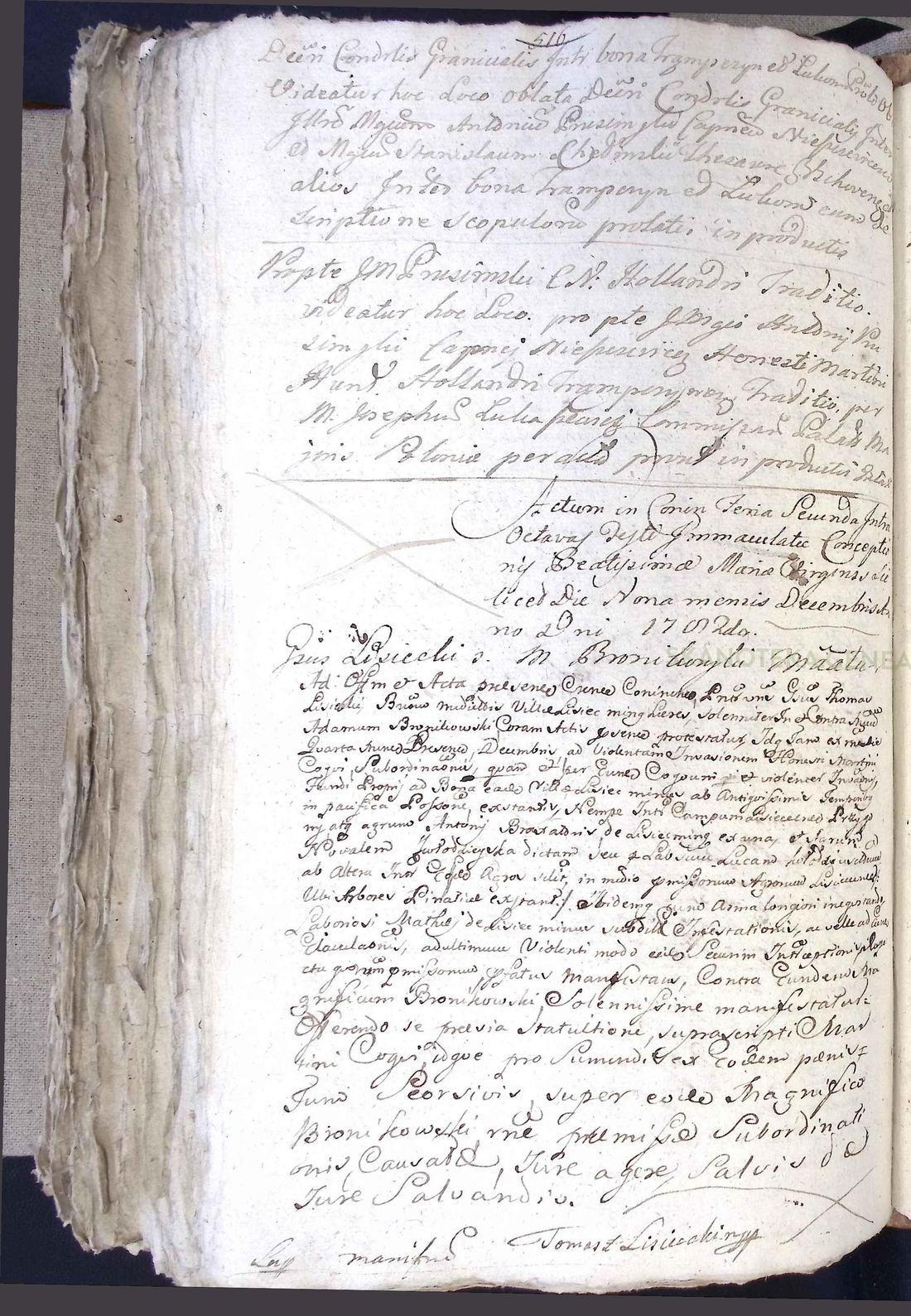 Manuscript page 1 of letter 29