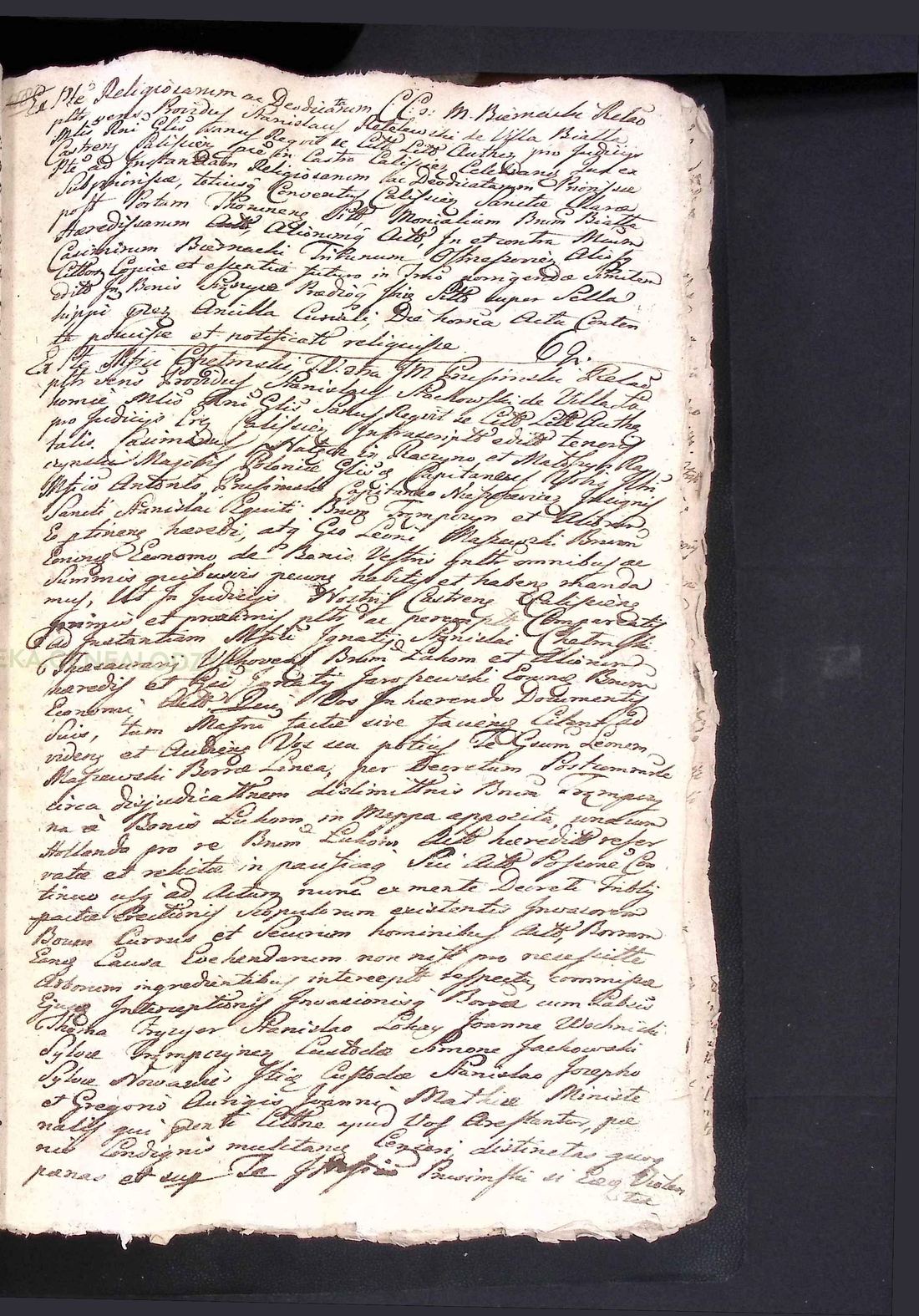 Manuscript page 1 of letter 1