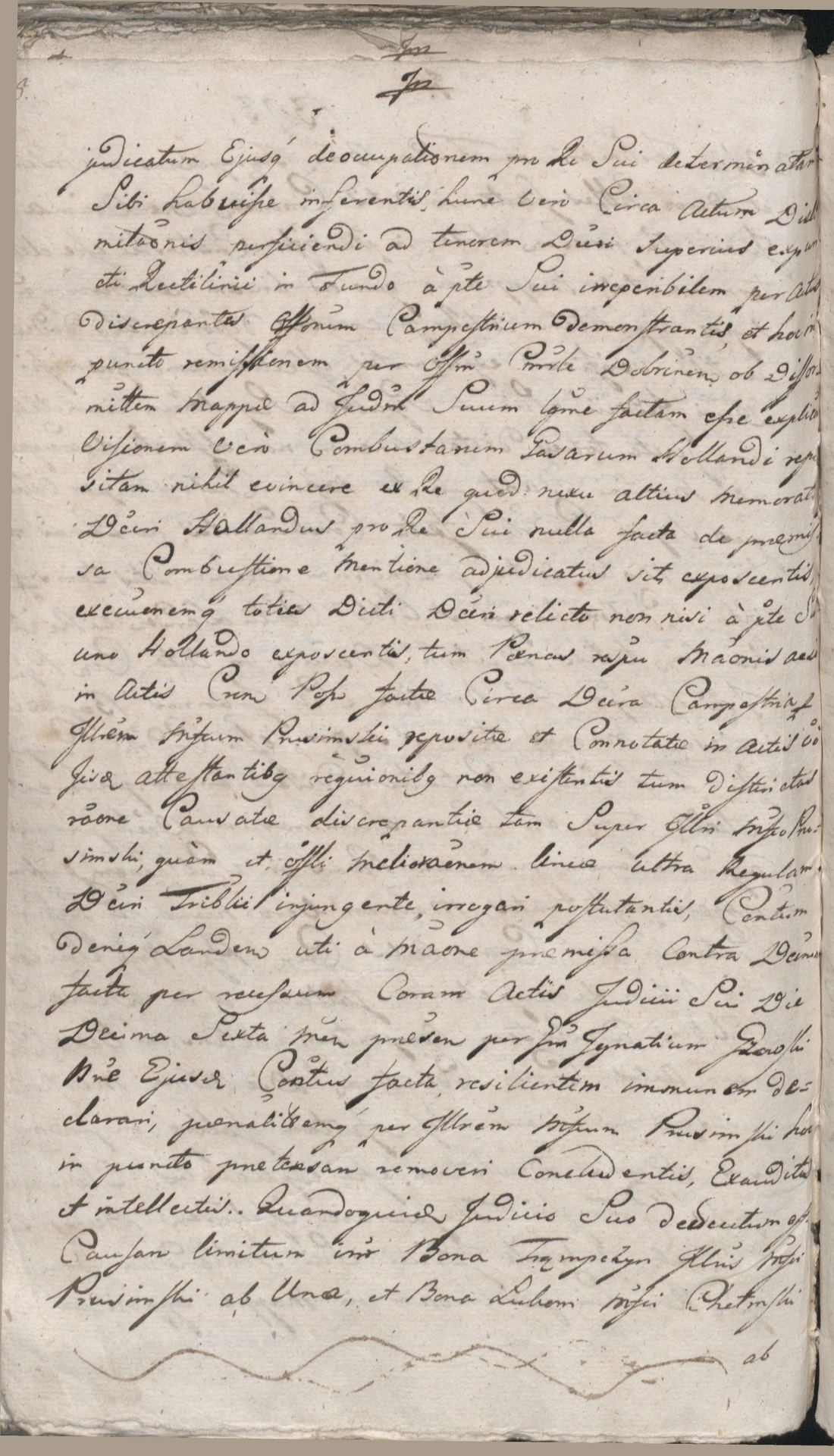 Manuscript page 6 of letter 1