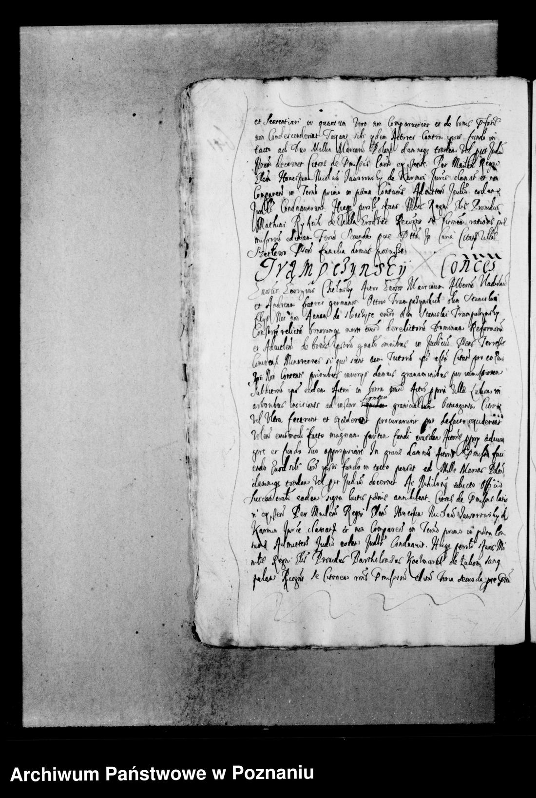 Manuscript page 1 of letter 1
