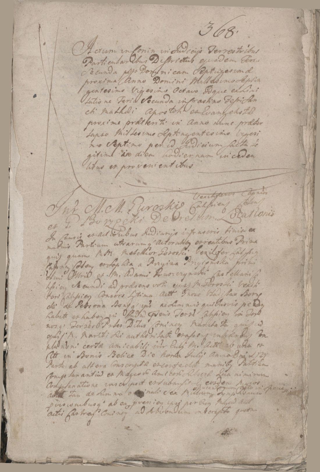 Manuscript page 1 of letter 1