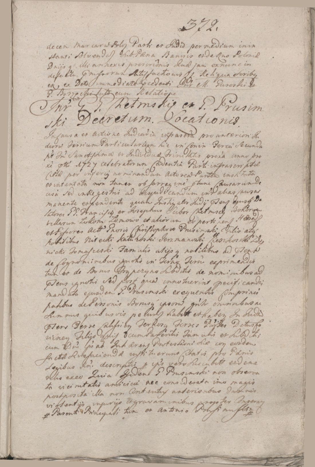 Manuscript page 2 of letter 1
