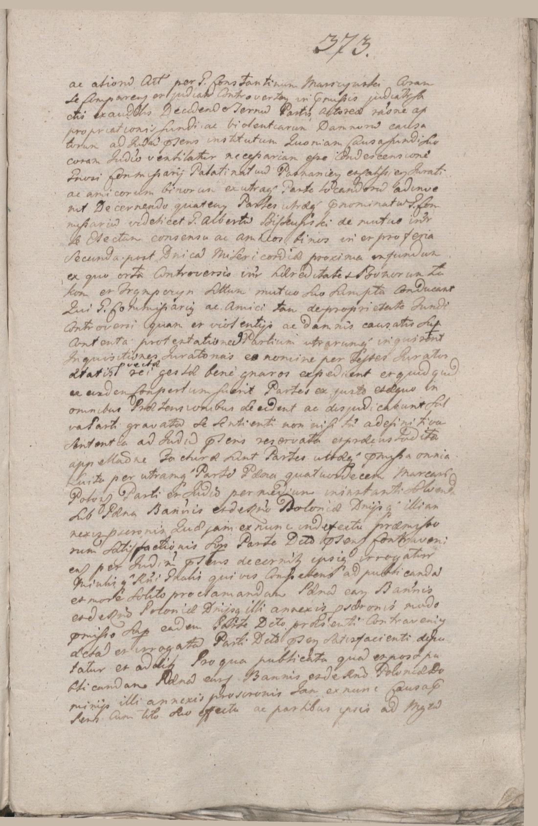 Manuscript page 4 of letter 1