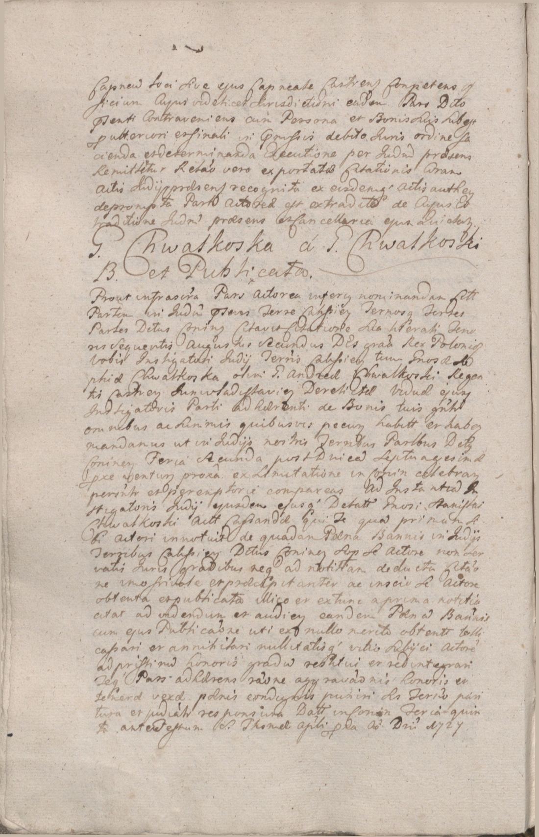 Manuscript page 5 of letter 1