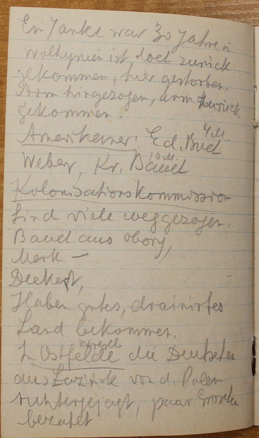 Manuscript page 11 of letter 2