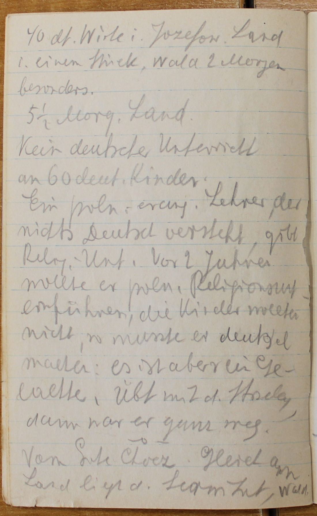 Manuscript page 23 of letter 2