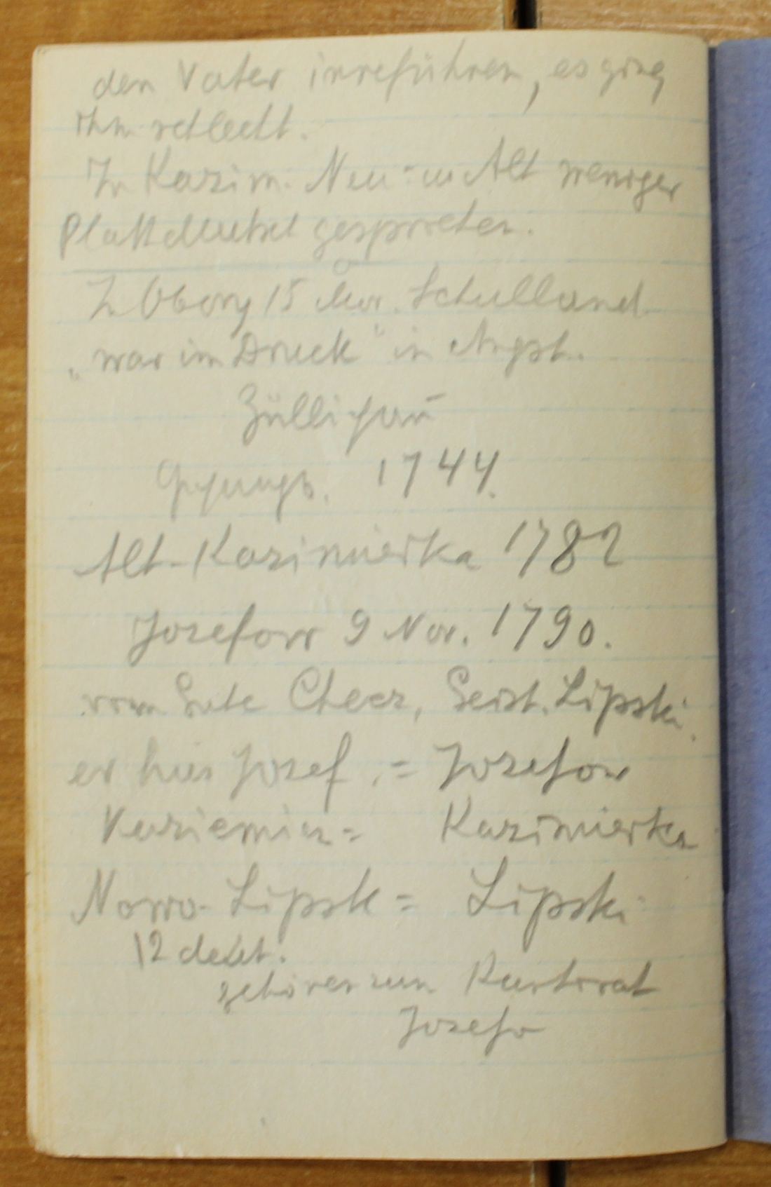 Manuscript page 25 of letter 2