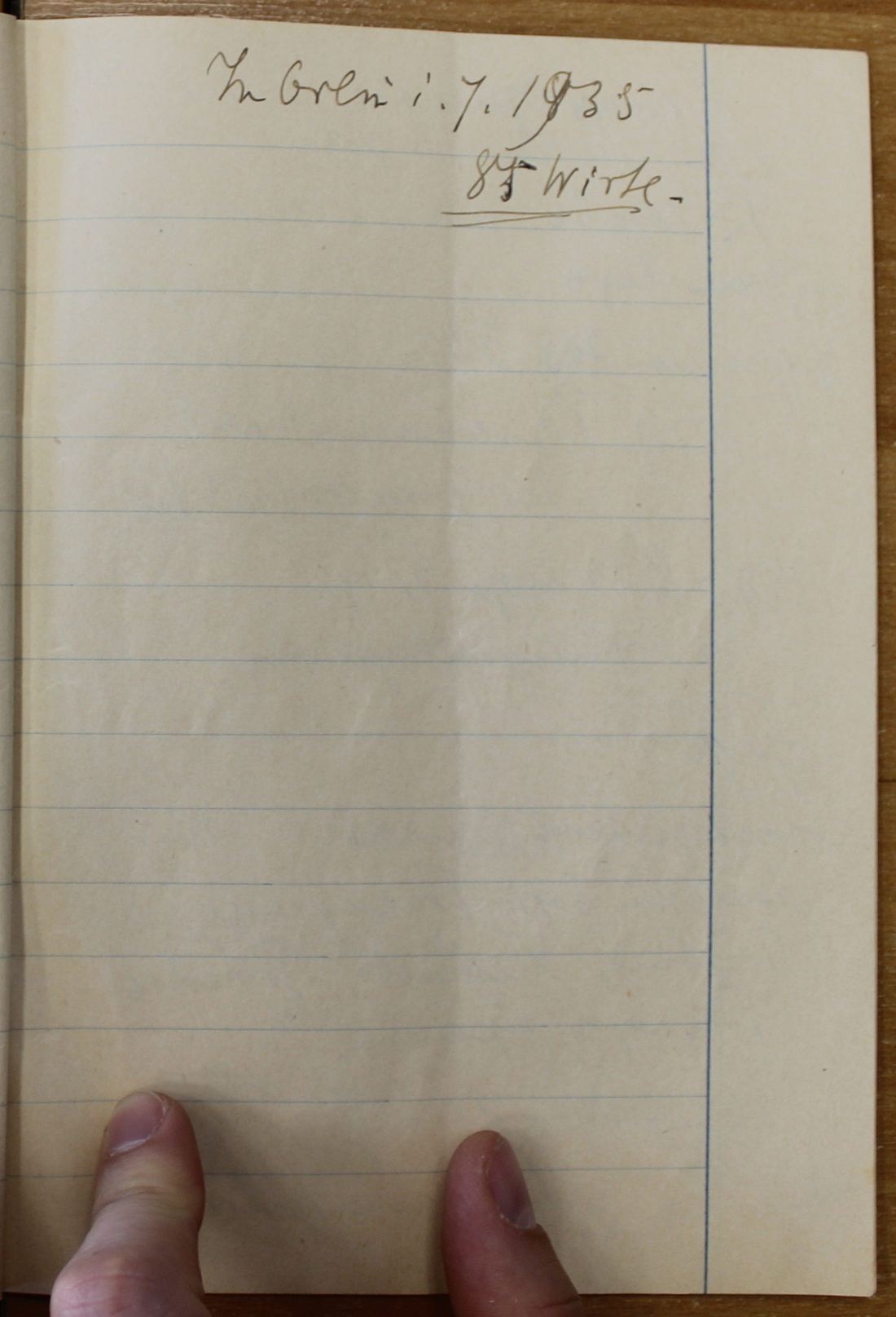 Manuscript page 2 of letter 8