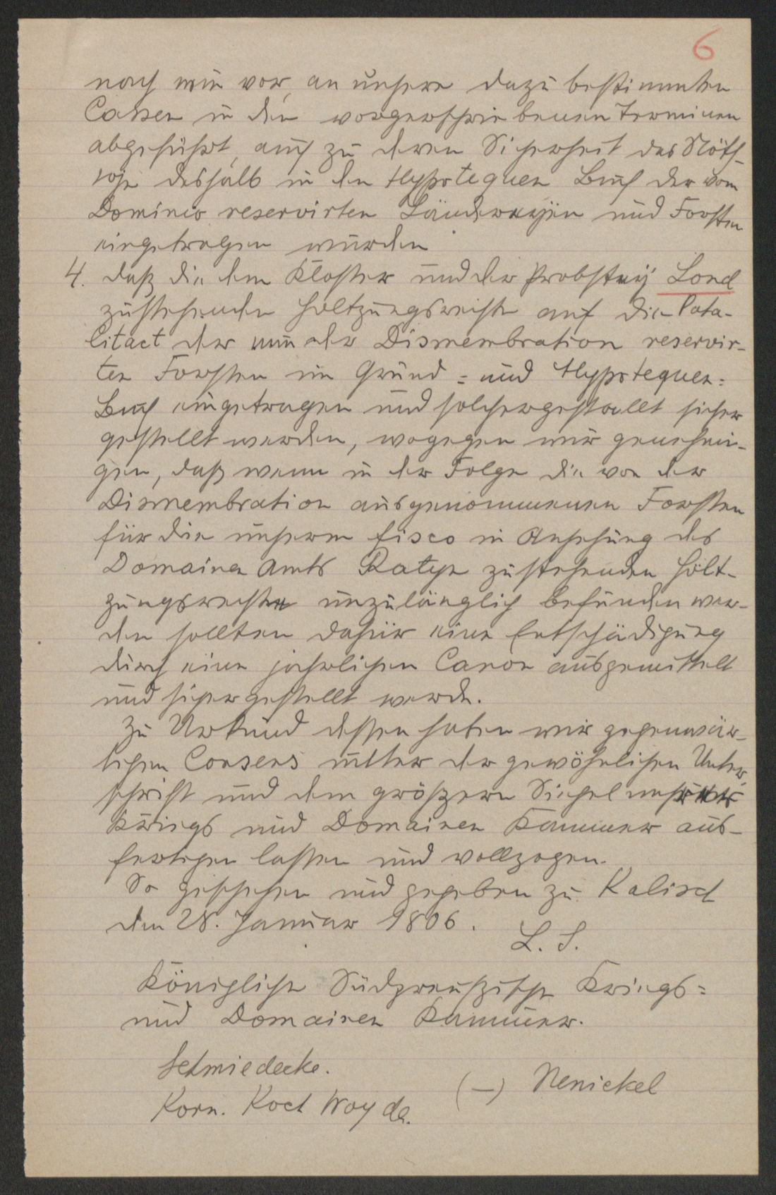 Manuscript page 3 of letter 2