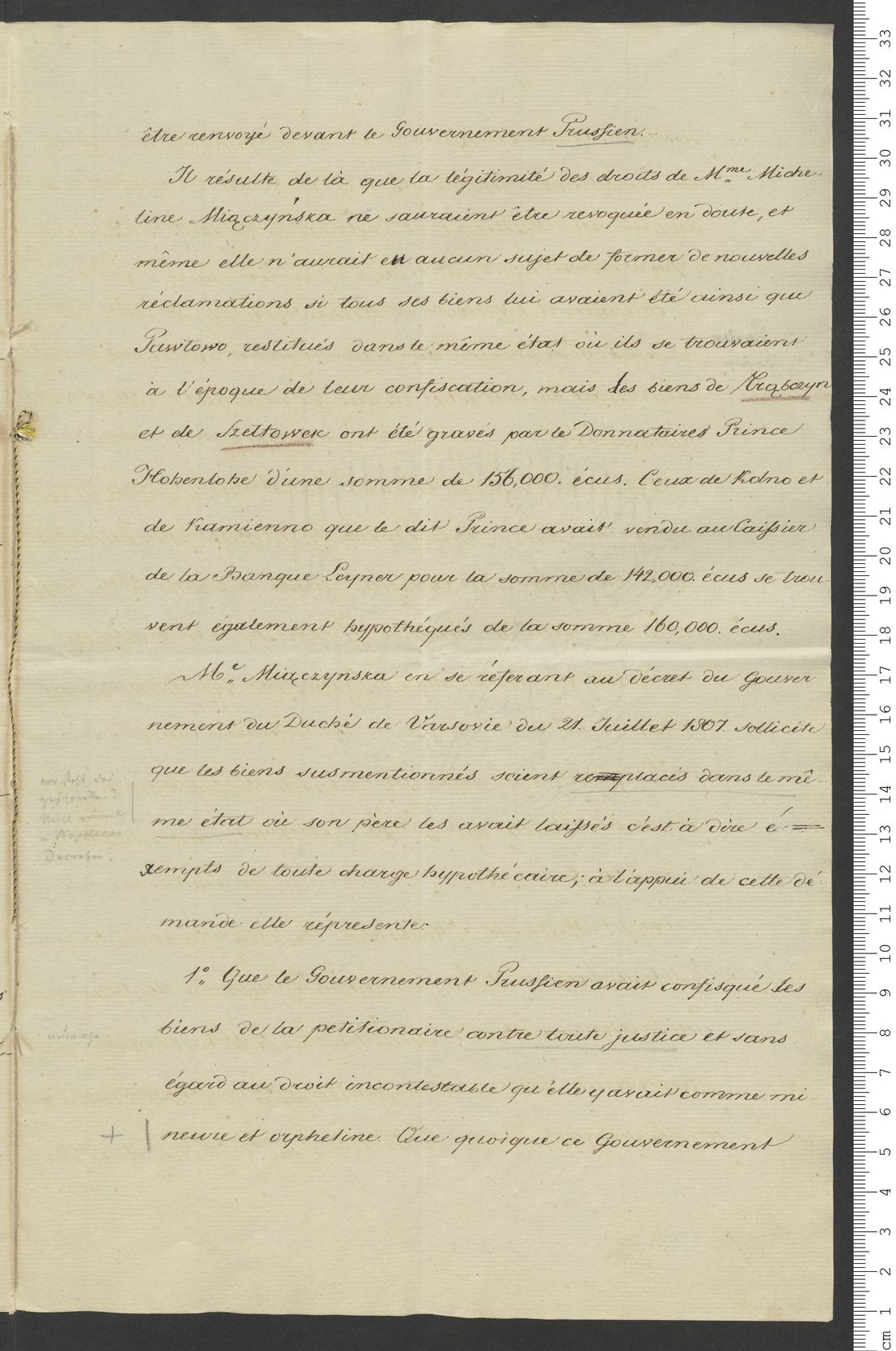 Manuscript page 5 of letter 2