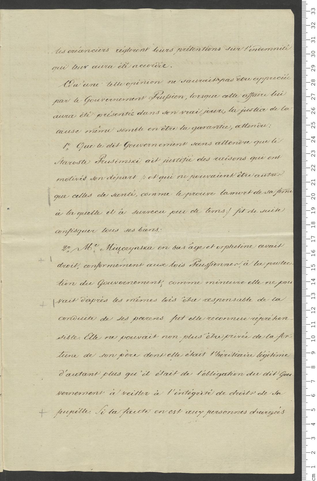 Manuscript page 9 of letter 2