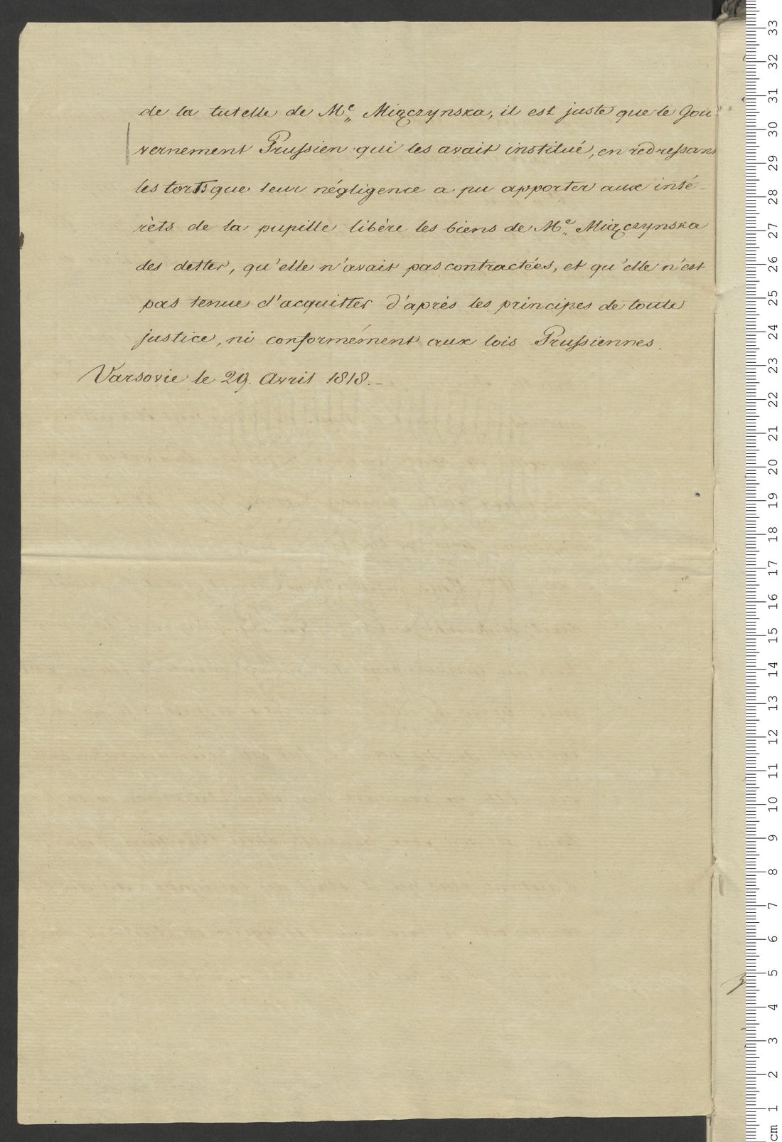 Manuscript page 10 of letter 2