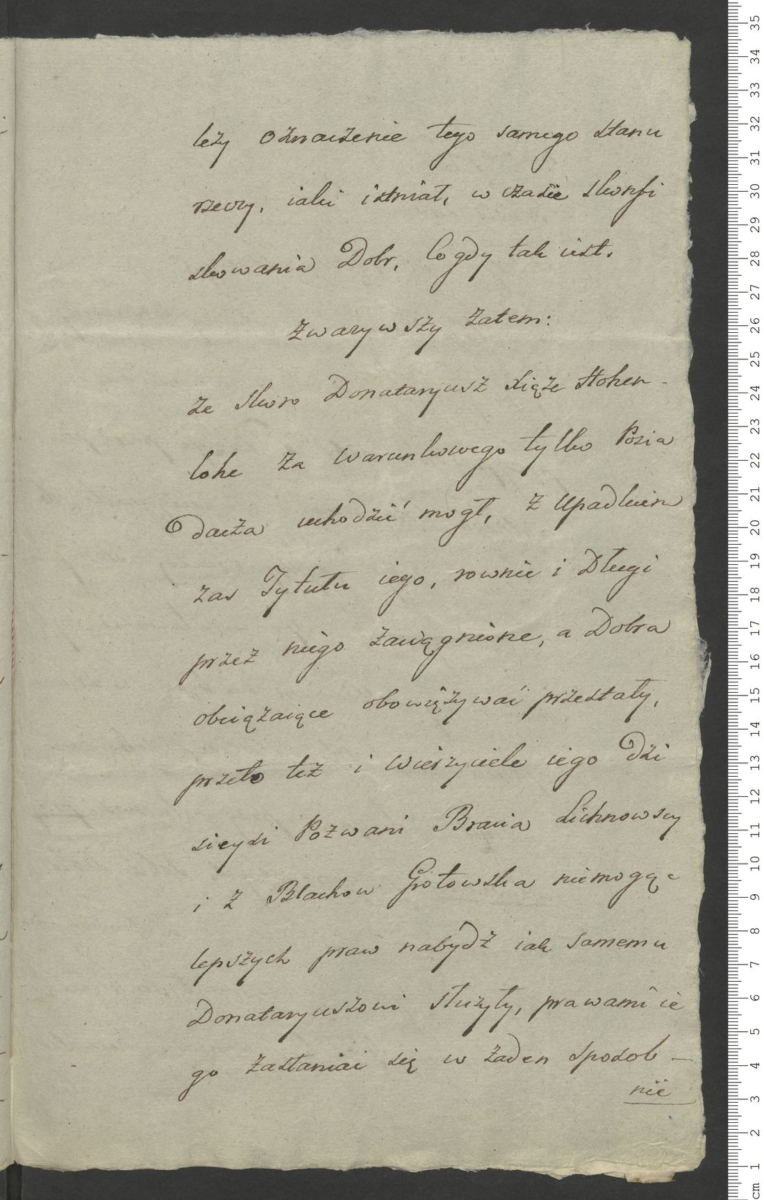 Manuscript page 9 of letter 6
