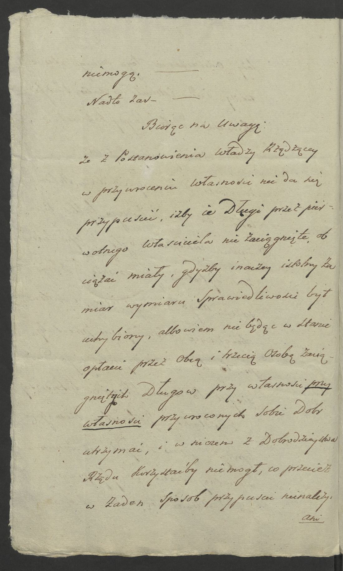Manuscript page 10 of letter 6