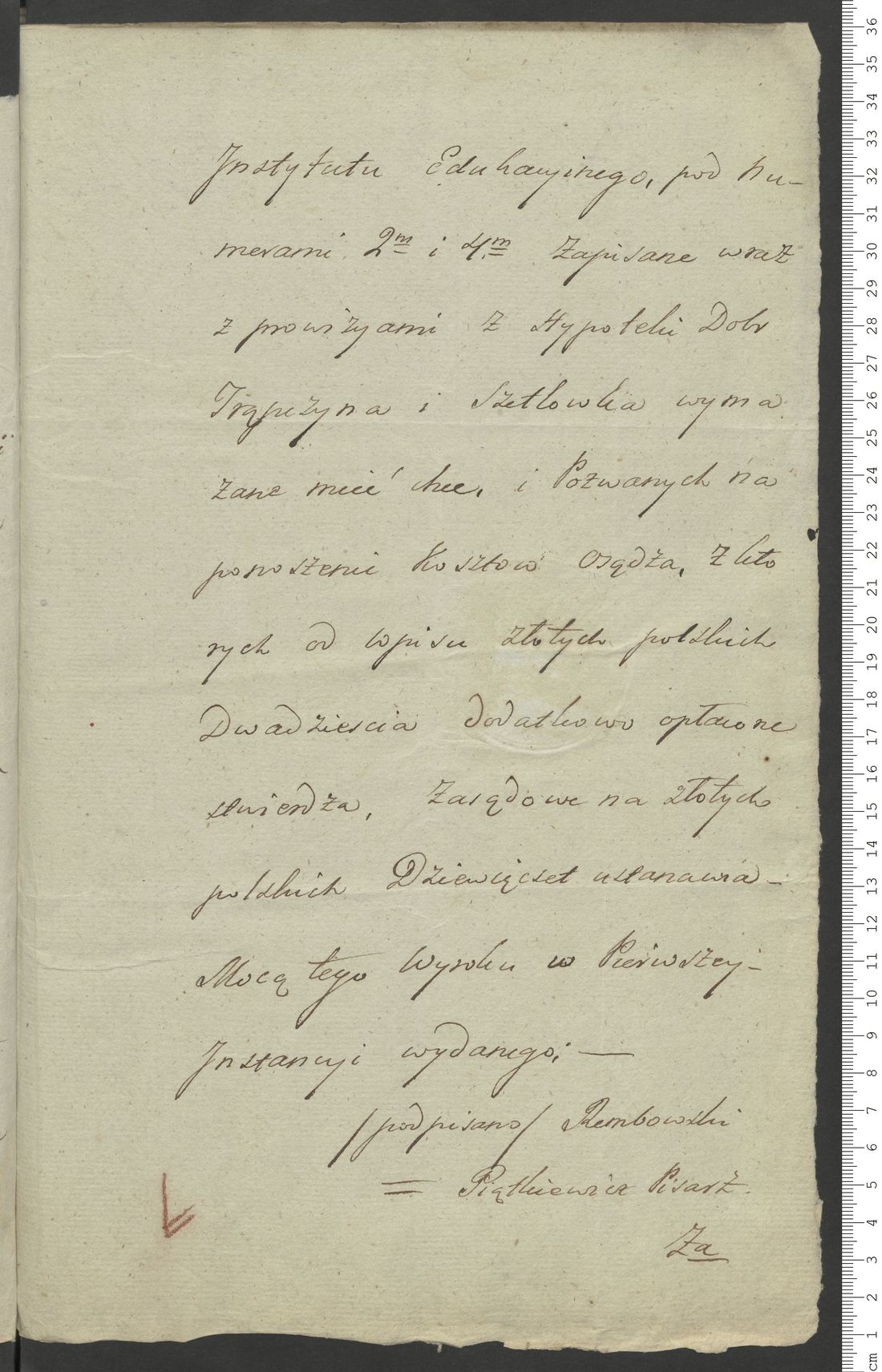 Manuscript page 15 of letter 6