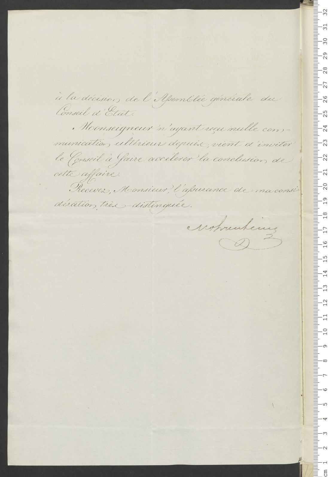 Manuscript page 2 of letter 4