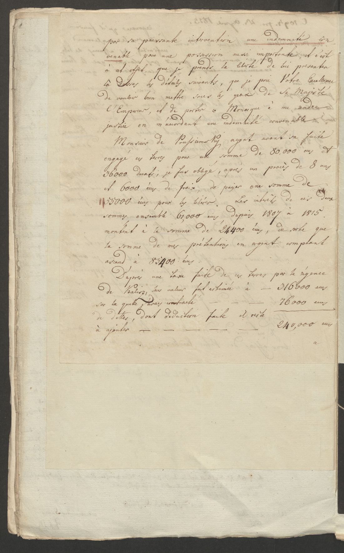 Manuscript page 2 of letter 6
