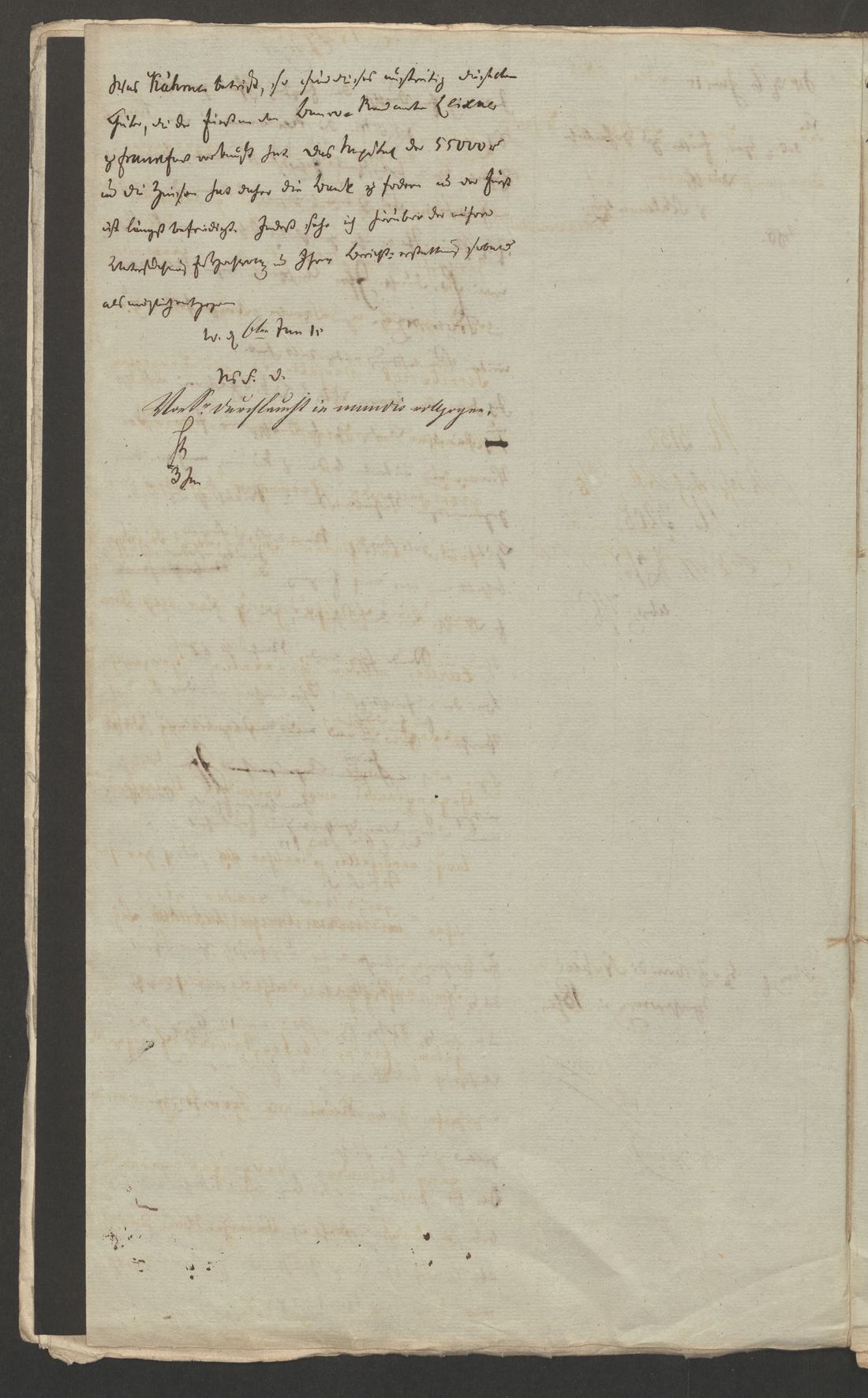Manuscript page 2 of letter 10