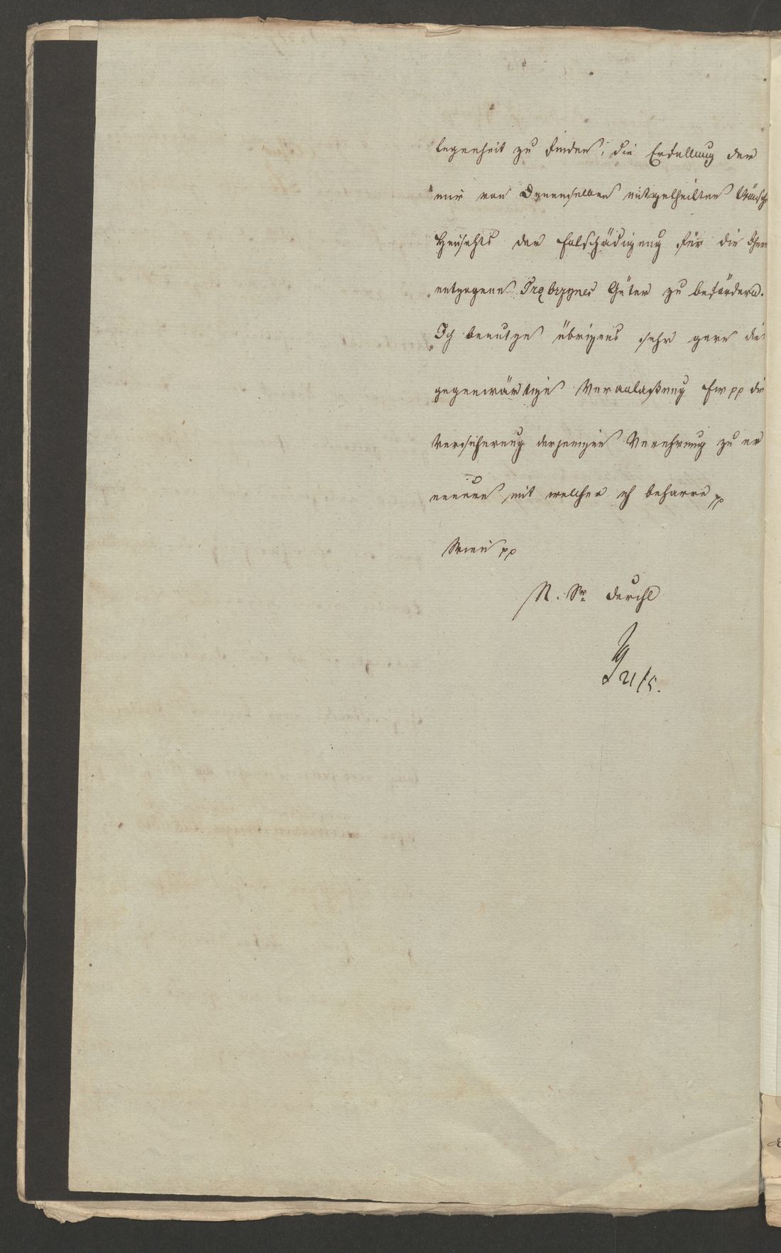 Manuscript page 2 of letter 11