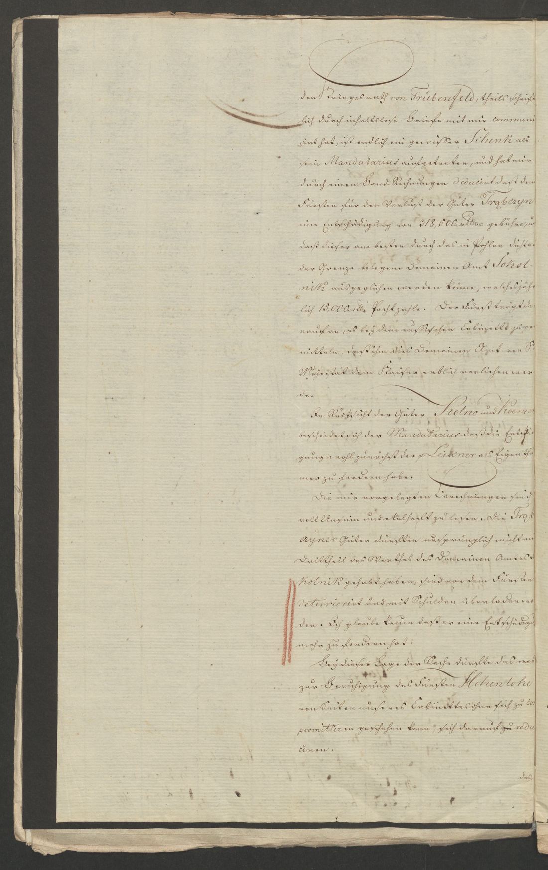 Manuscript page 2 of letter 14