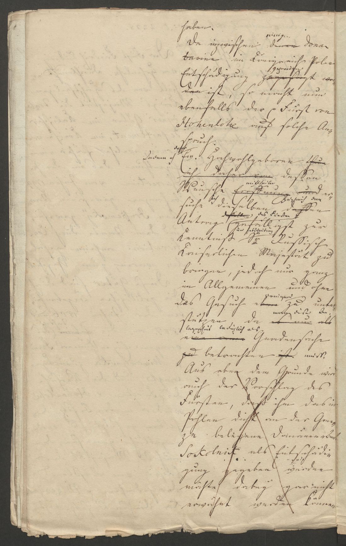 Manuscript page 2 of letter 17