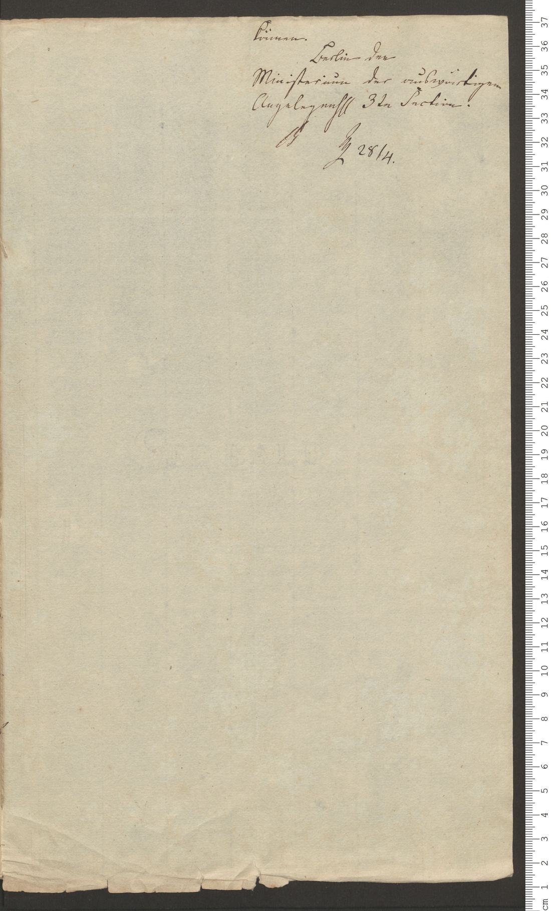 Manuscript page 3 of letter 17
