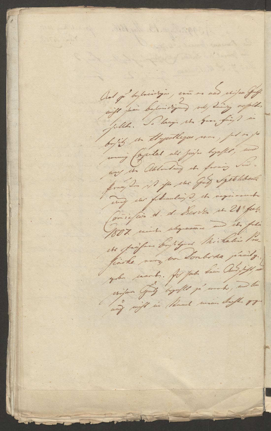 Manuscript page 2 of letter 19