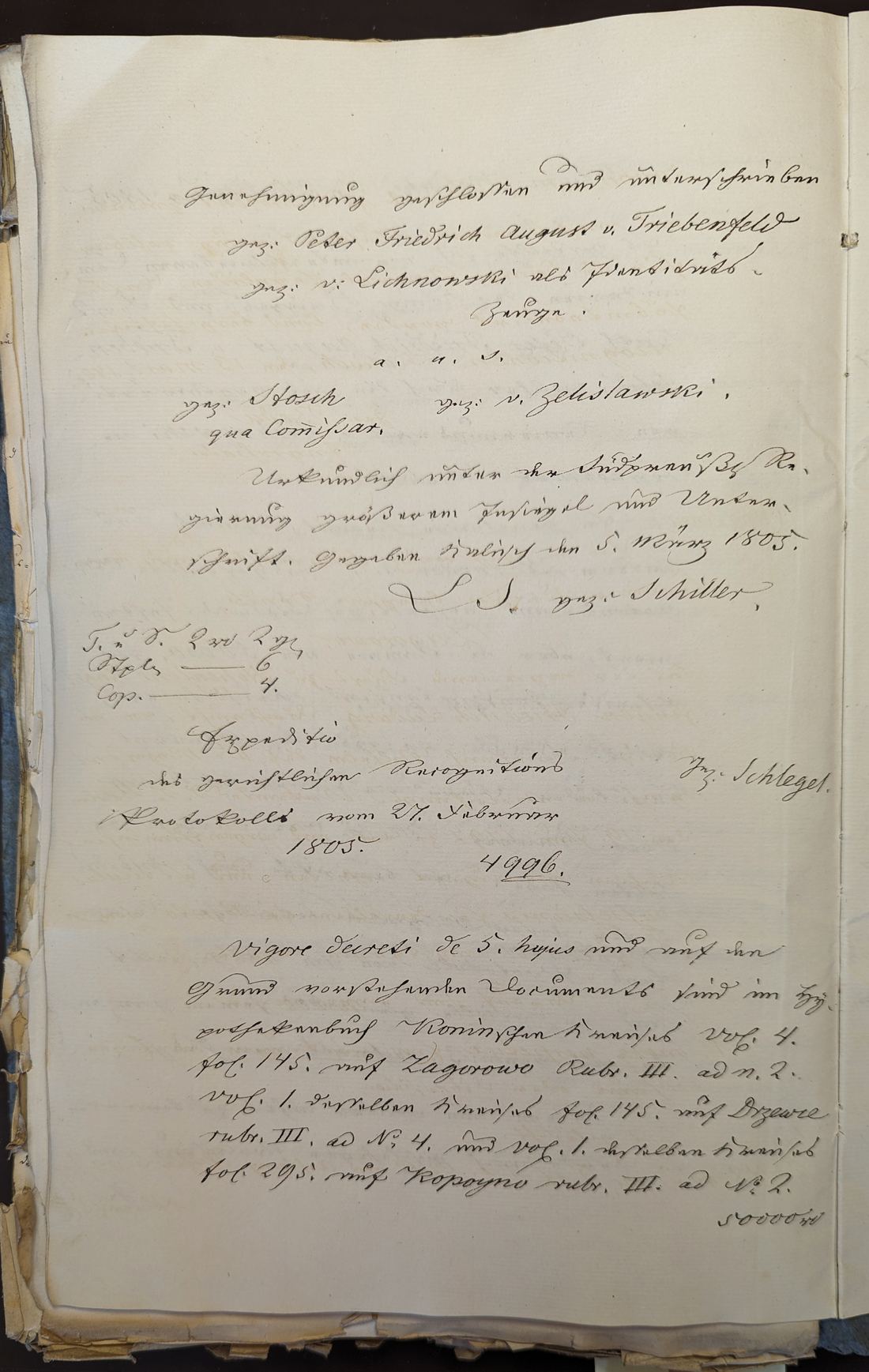 Manuscript page 3 of letter 2