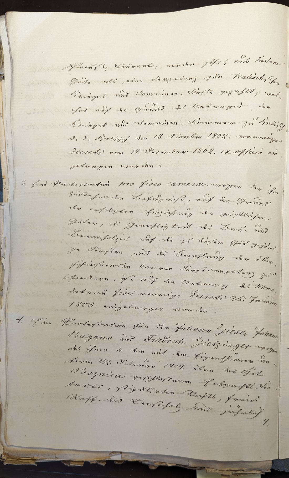 Manuscript page 2 of letter 3