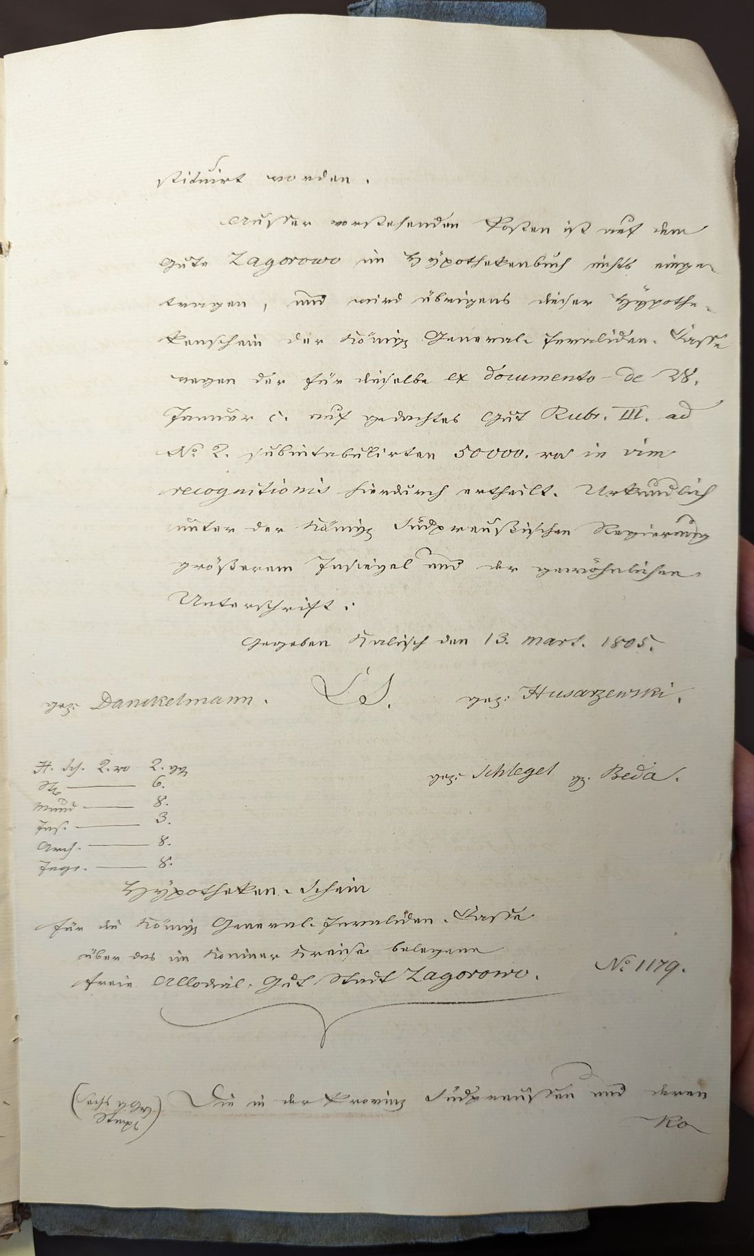 Manuscript page 5 of letter 3