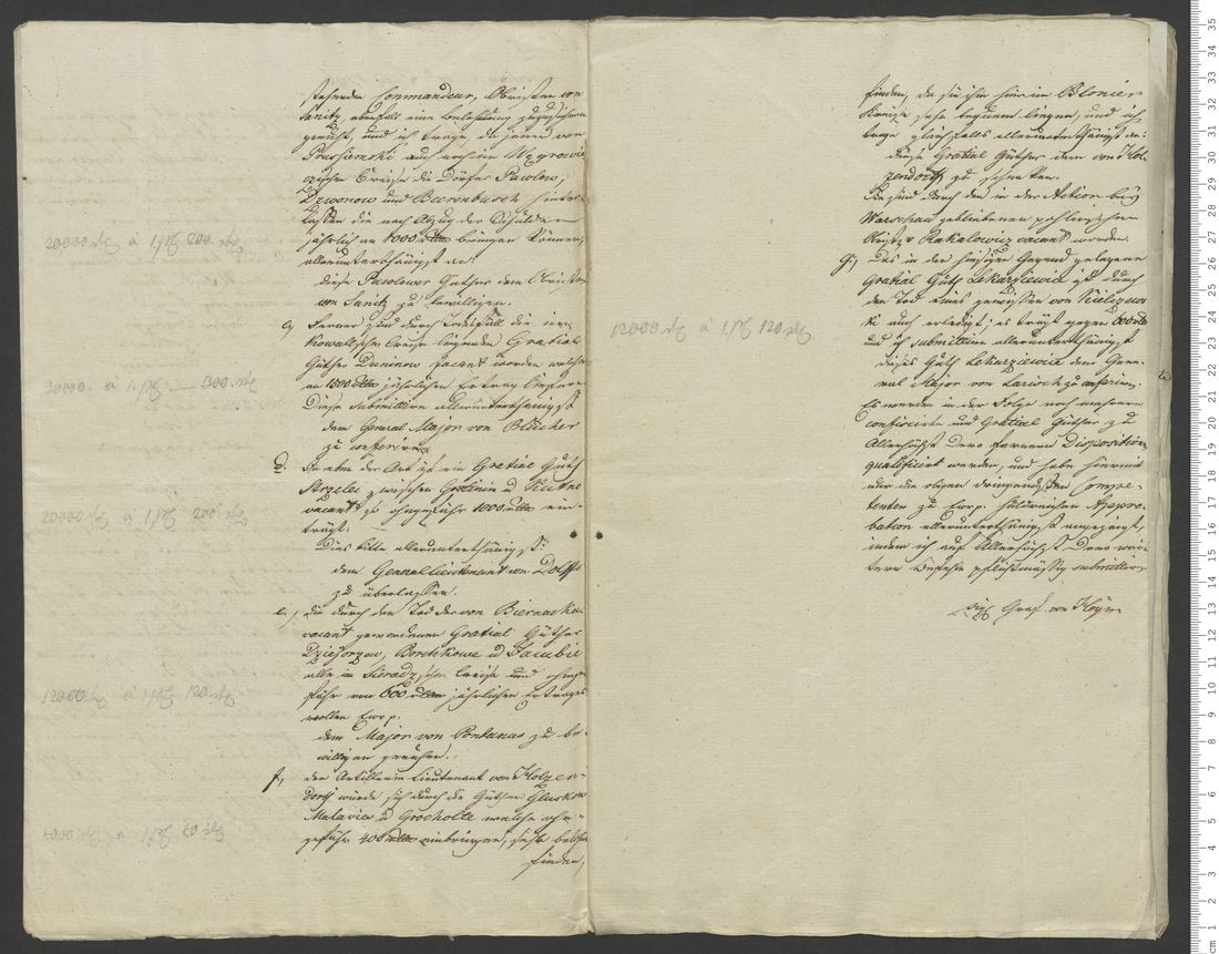 Manuscript page 3 of letter 1