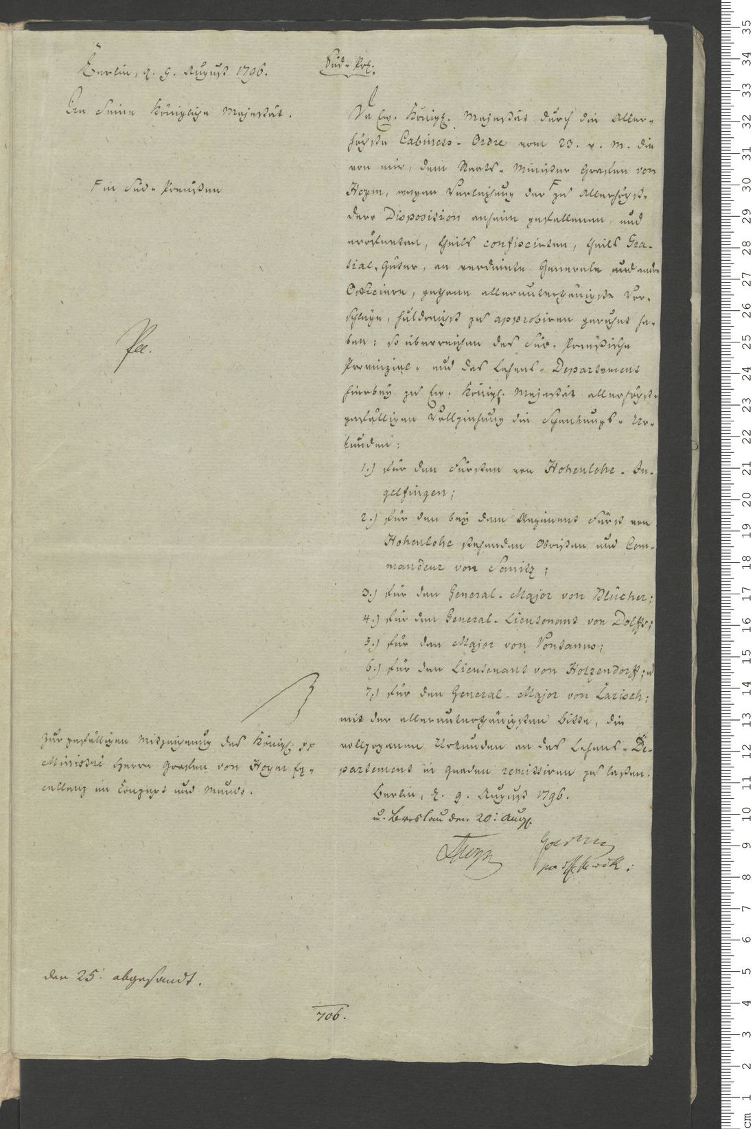 Manuscript page 6 of letter 1
