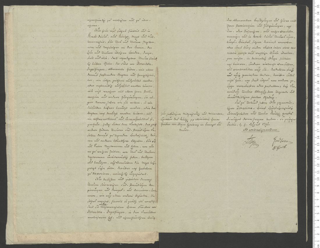 Manuscript page 8 of letter 1