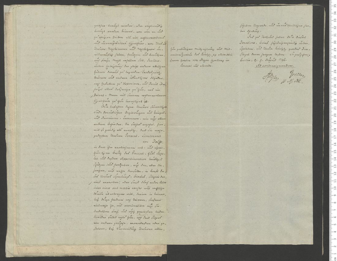 Manuscript page 14 of letter 1