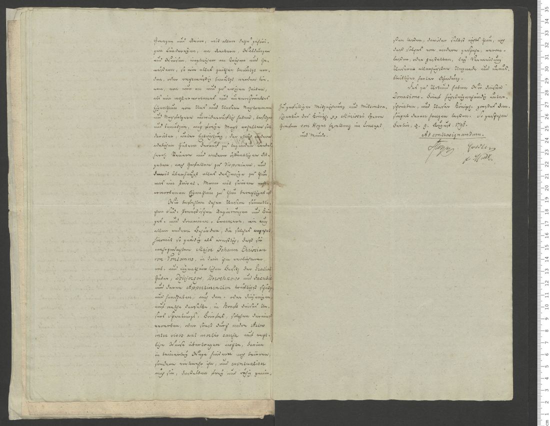 Manuscript page 16 of letter 1