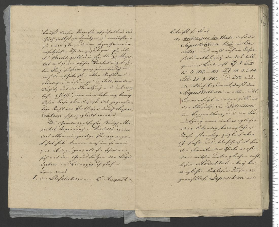 Manuscript page 6 of letter 1