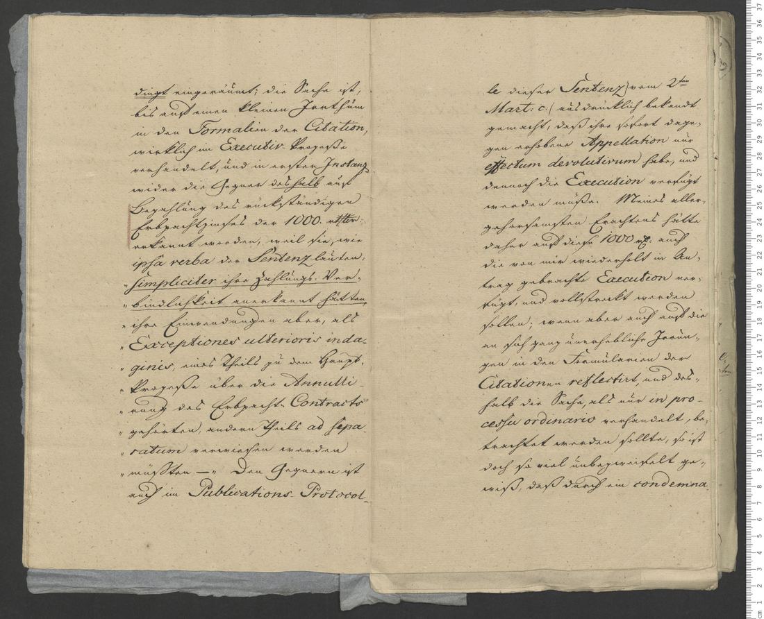 Manuscript page 9 of letter 1