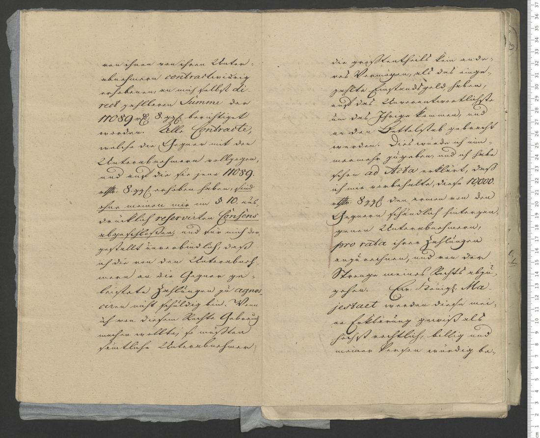 Manuscript page 12 of letter 1